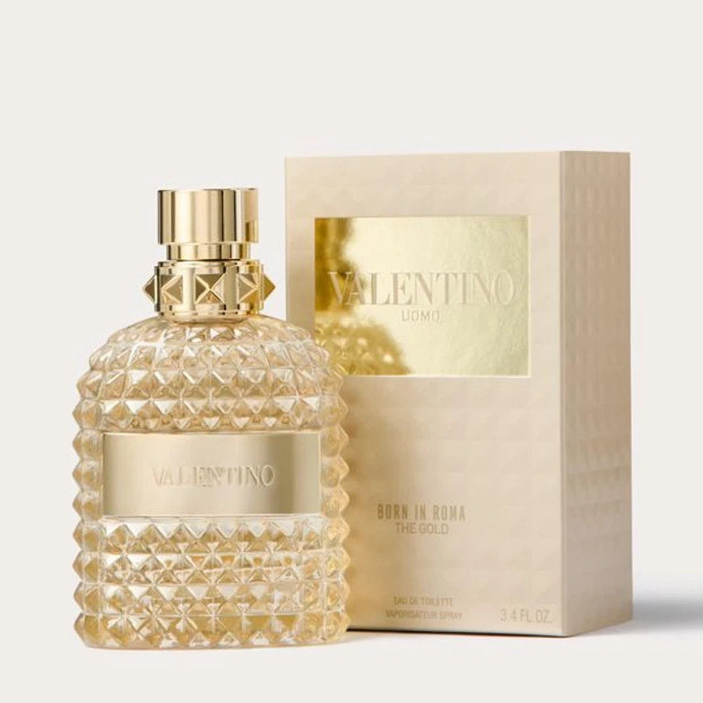 Born in Roma The Gold Uomo by Valentino – Eau de Parfum 100ML (2024)